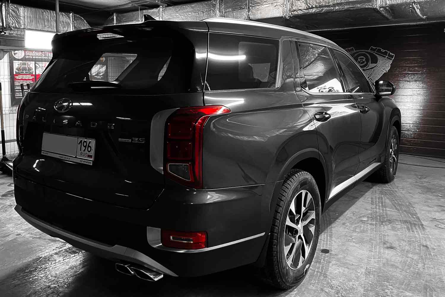 Перетяжка салона Hyundai Palisade