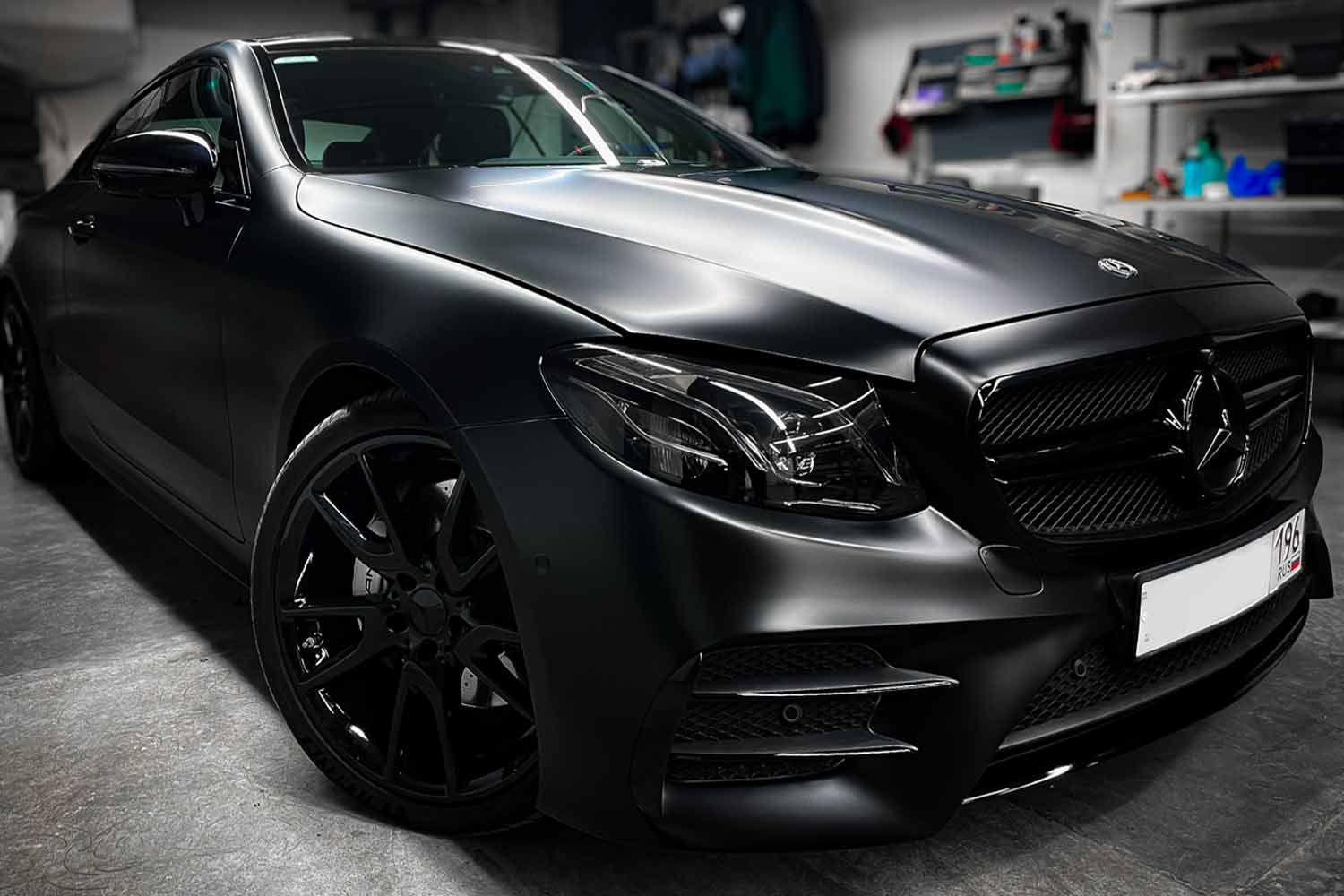 Mercedes-Benz AMG E 53 бронирование пленкой