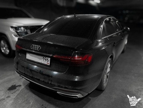 Audi A4. Замена ремней безопасности_5