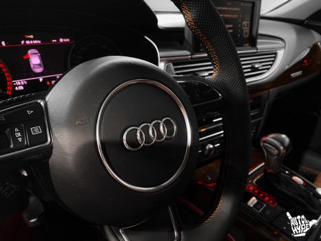 Audi A7. Перетяжка салона, установка подсветки_10