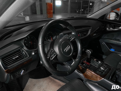 Audi A7. Перетяжка салона, установка подсветки_4