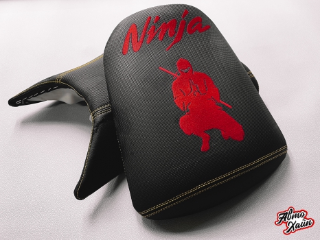 Kawasaki Ninja. Перетяжка сиденья_7