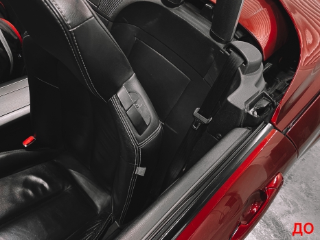 Mazda MX5. Замена ремней безопасности_8