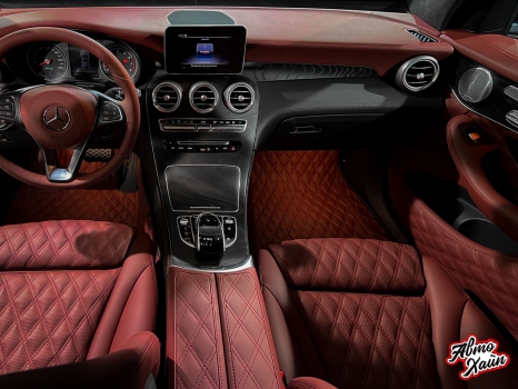 Mercedes-Benz GLC Coupe. Тюнинг салона, оклейка кузова  _8